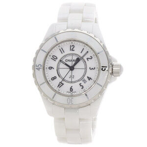 Chanel H0968 J12 33mm White Ceramic Watch for Women